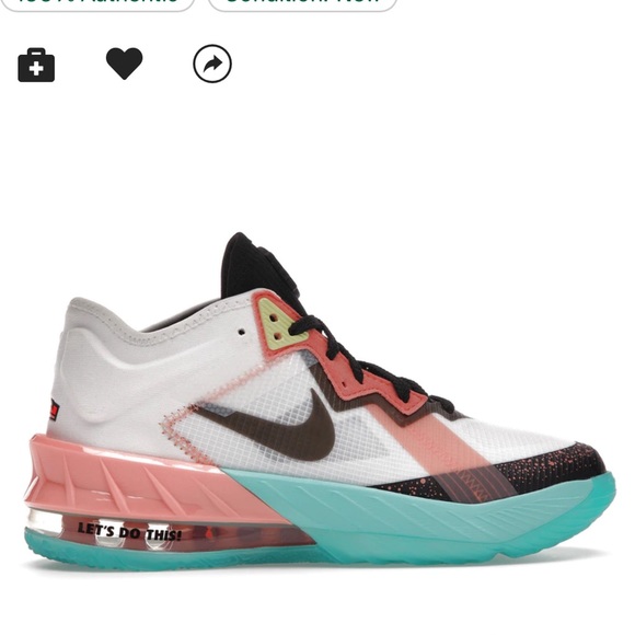 Nike Lebron 18 Low Summit White Space Jam (GS) - Picture 4 of 13